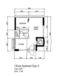 Blk 232C Matilda Court (Punggol), HDB 2 Rooms #566753091